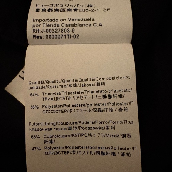 Hugo Boss Black Midi Dress | Size 12 - Picture 9 of 9